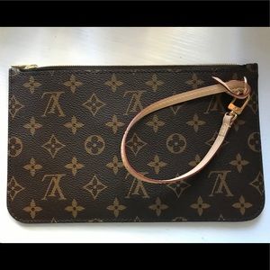 Brand new monogram Louis Vuitton wristlet/clutch!